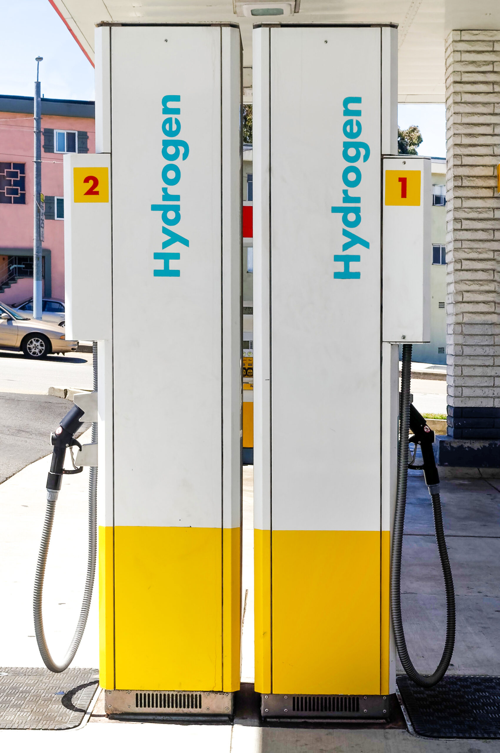 Hydrogen fuel pumps