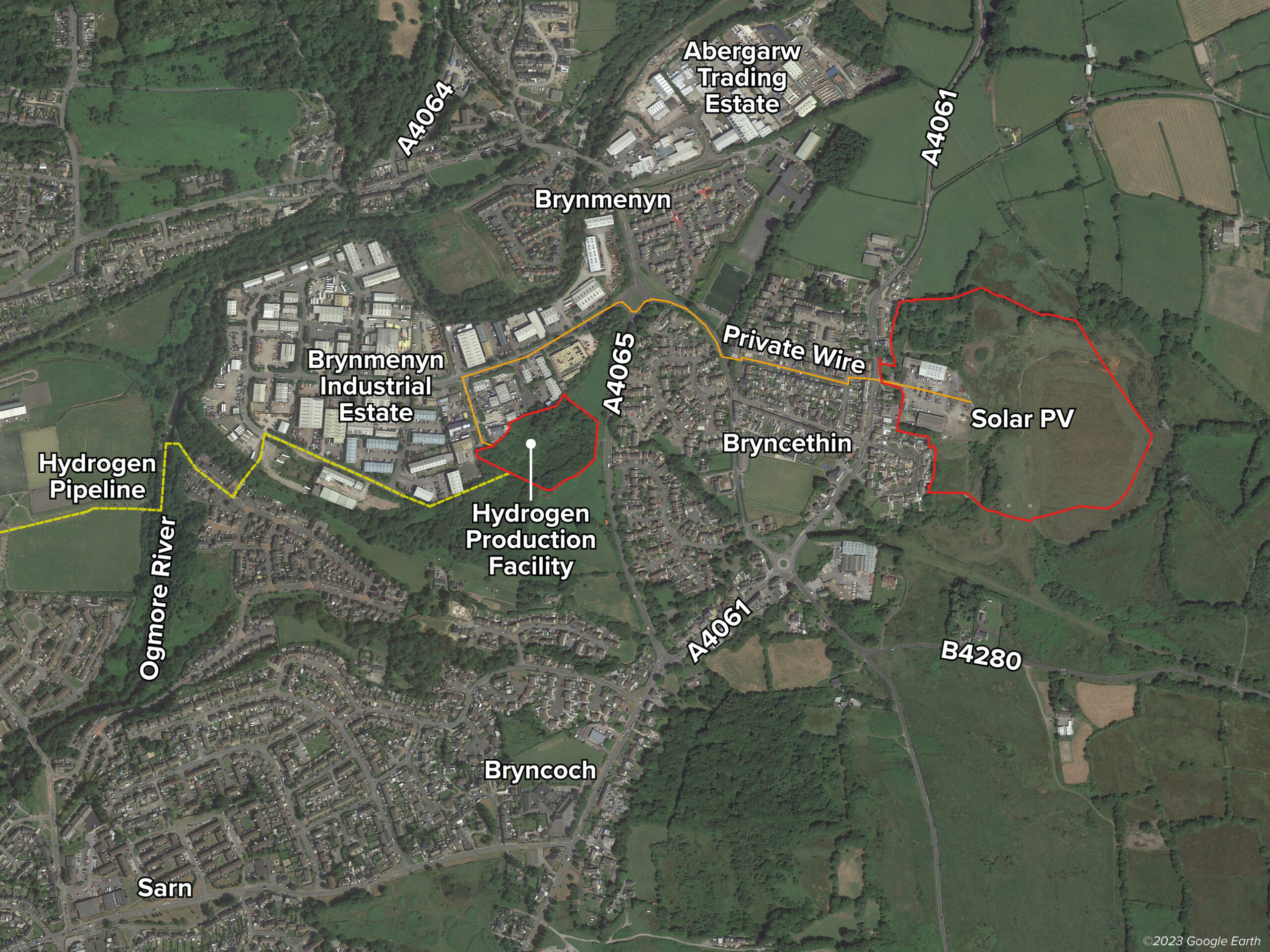 HyBont Bridgend Green Hydrogen Project